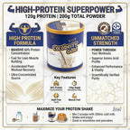 Cocoberry Gold Sugar Free Protein Powder - 200g | Soya & Whey Protein Isolate | 26+ Essential Vitamins & Minerals | Diabetic Friendly Nutraceutical Drin